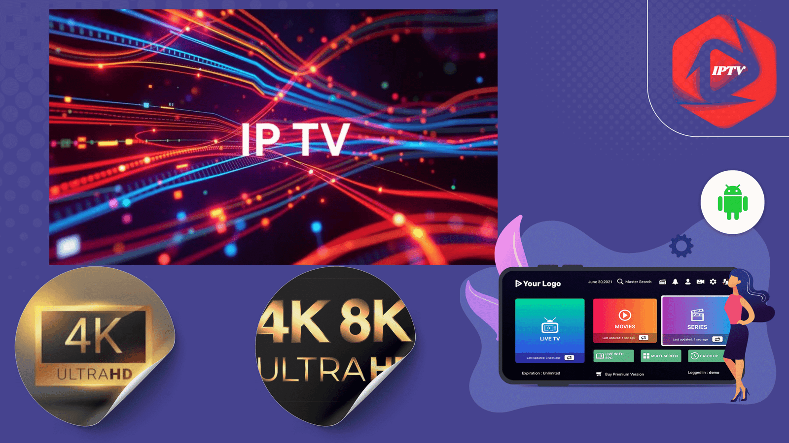 Codes IPTV Test Gratuit & IPTV Smarters pro abonnement iptv 3 mois