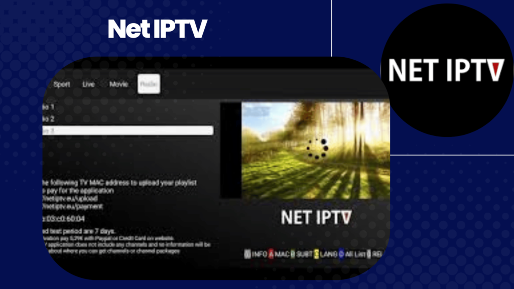 Net IPTV Upload