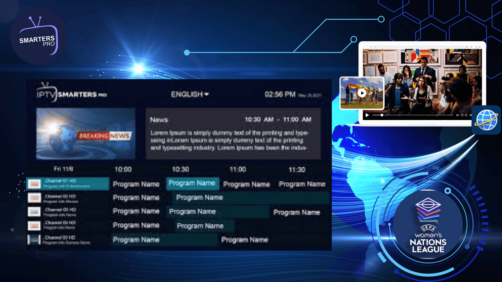 Configuration de l'IPTV