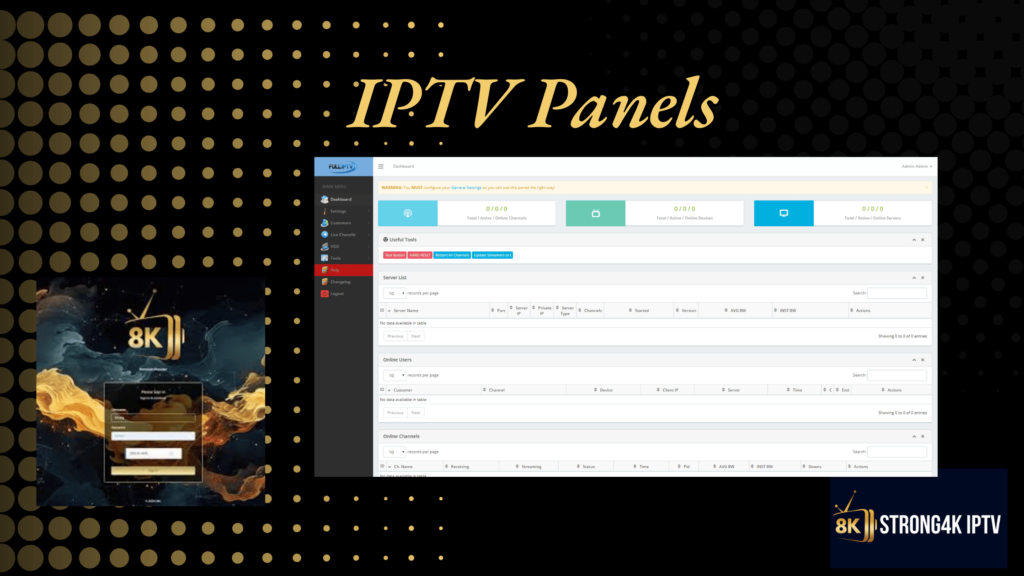 Panel IPTV