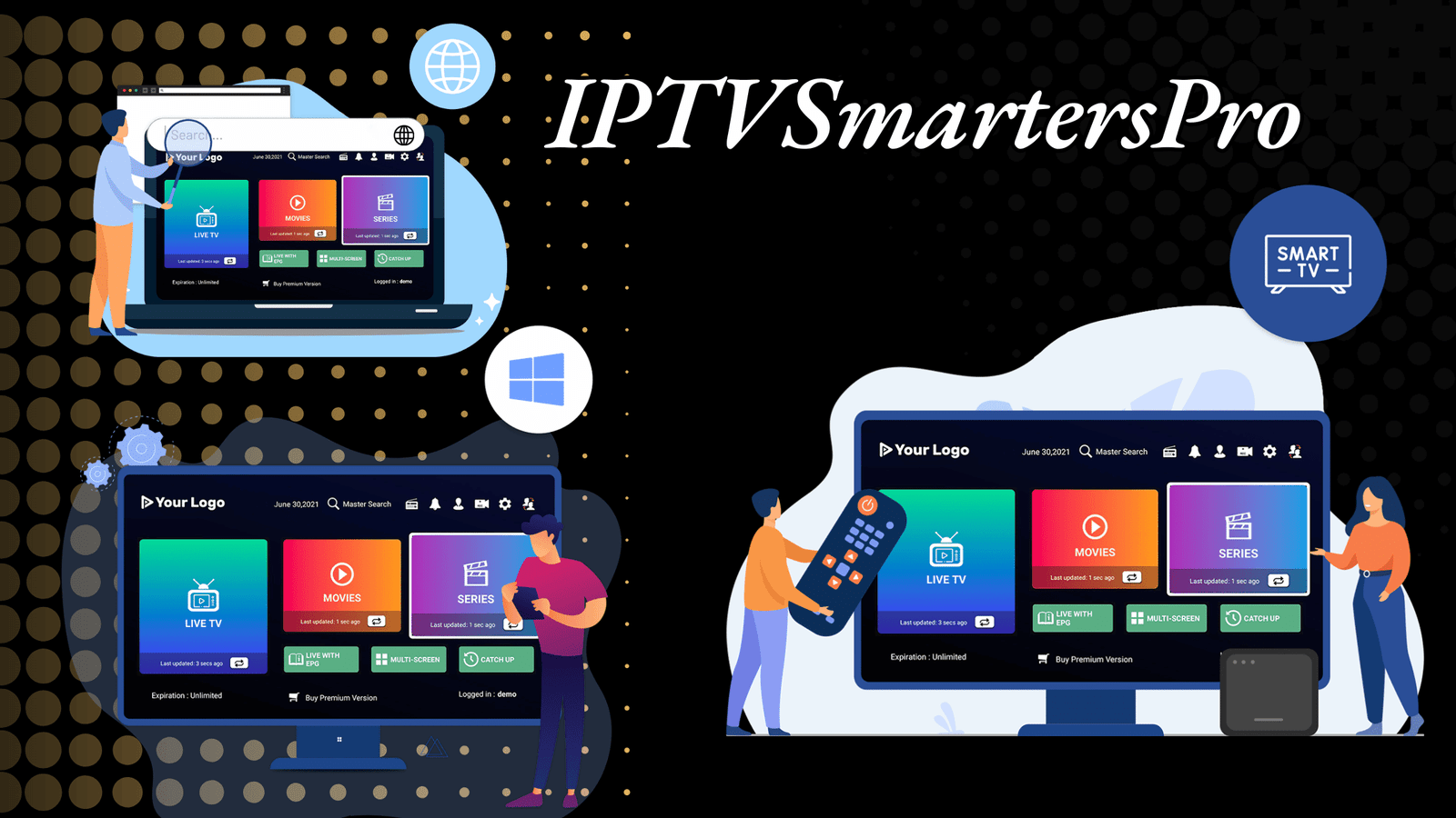 4k abonnement IPTVSmartersPro de neiptv