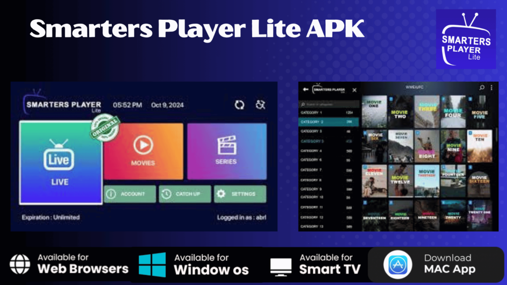 Smarters Player Lite