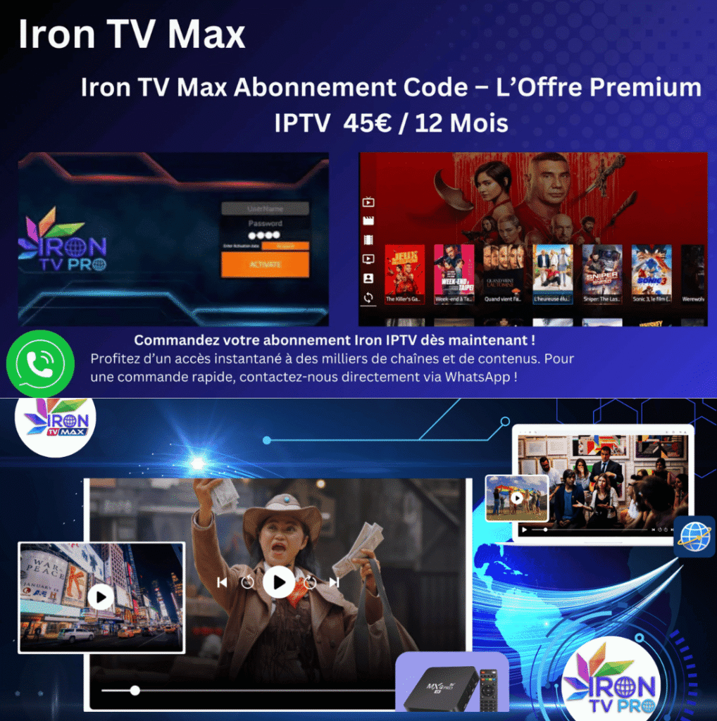 france iptv iron tv pro