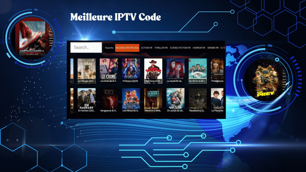 Meilleure IPTV Code – Abonnement Fiable et Streaming 4K IPTV Code
