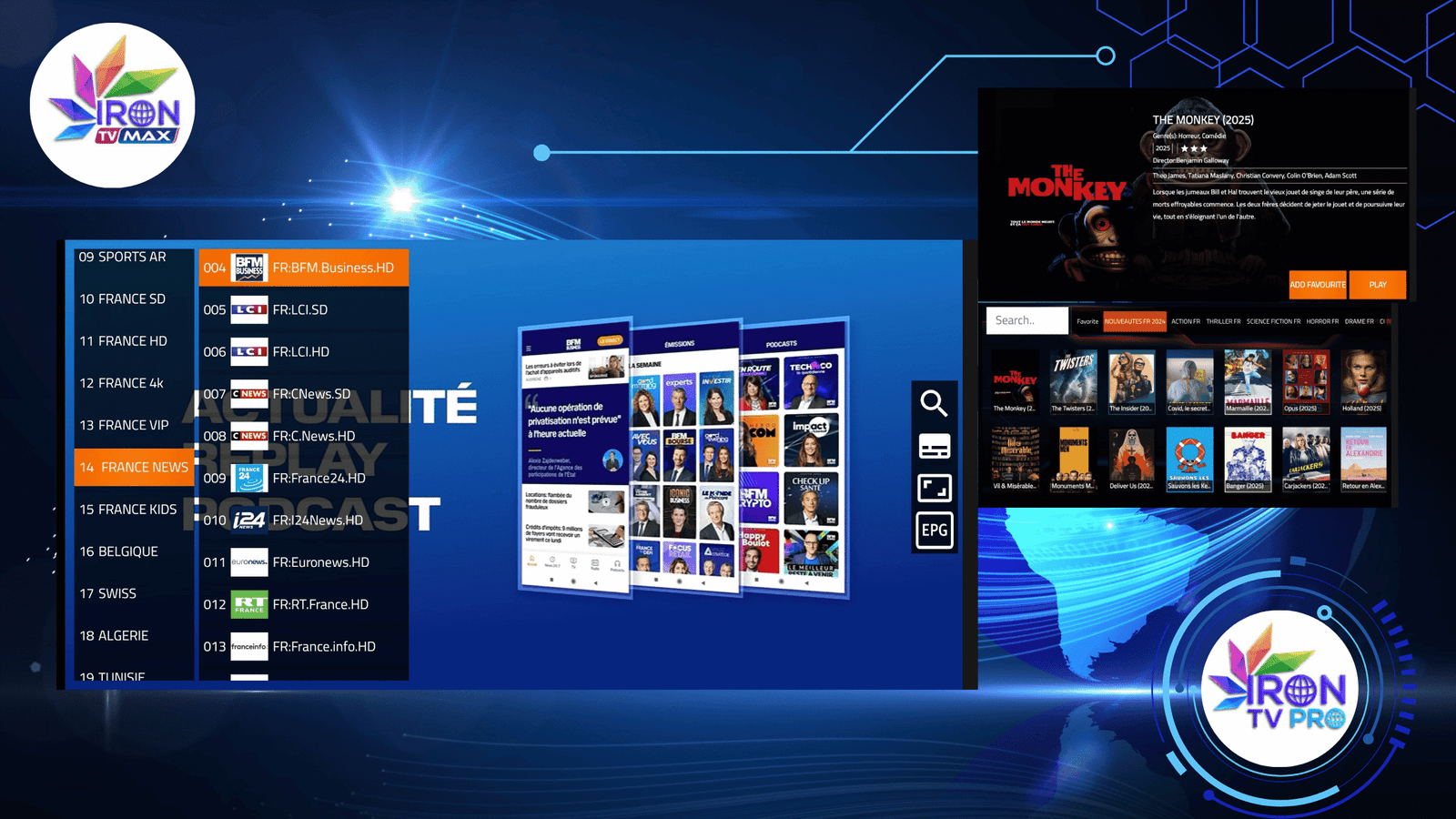 Iron TV Max APK