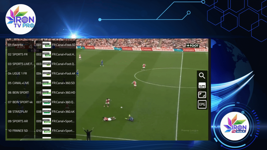 IronStore Codes IPTV 2025 pas chers, stables en 4K IronStore
