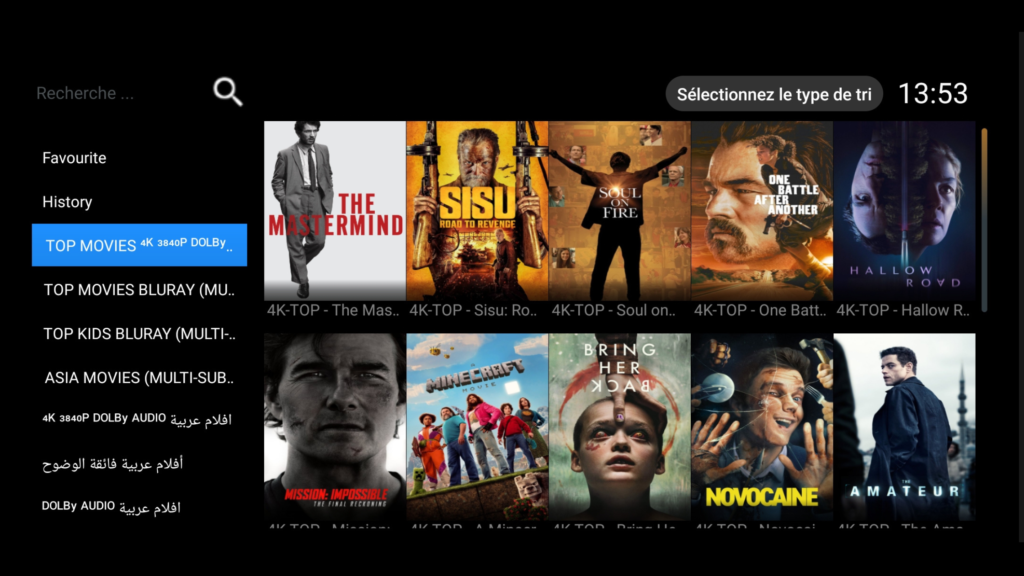 Meilleure application IPTV gratuite pour Firestick
